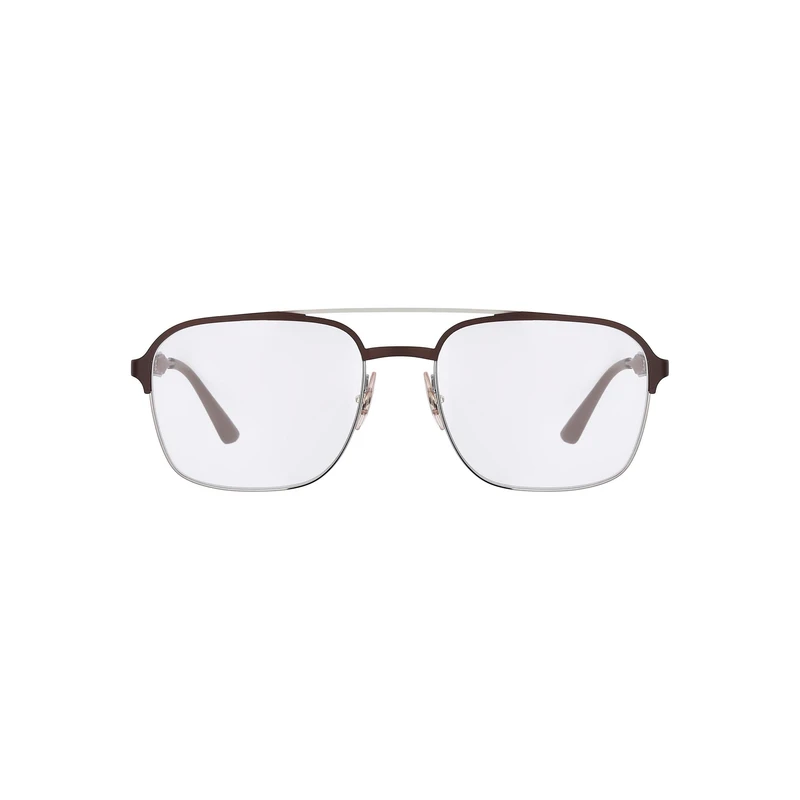 فریم عینک طبی خلبانی (Aviator) مردانه ری بن مدل 0RX6404-2912-56 مناسب برای صورت قلب، گرد، لوزی، مثلث، مربع، مستطیل و بیضی