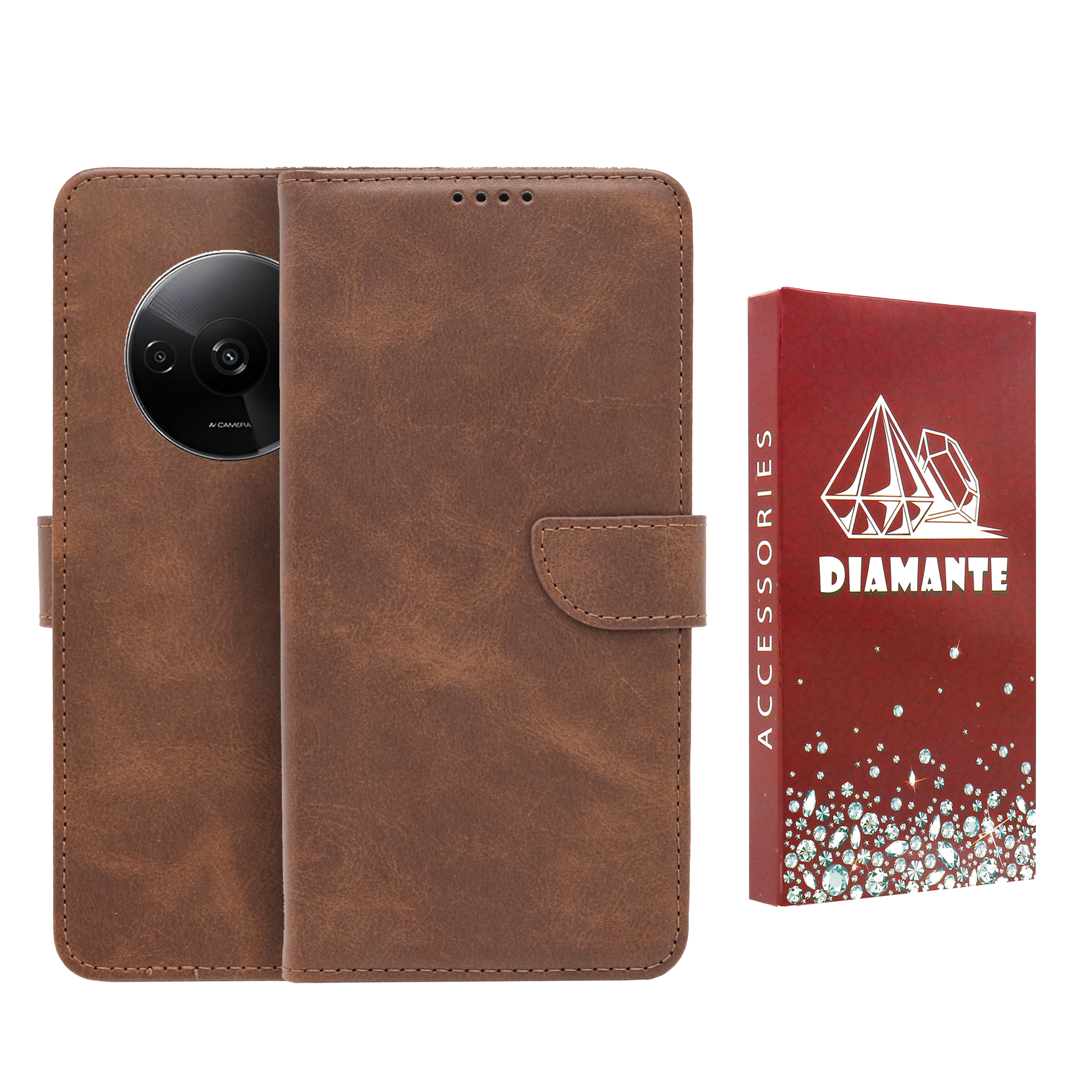 کیف کلاسوری دیامانته مدل Bers Ros مناسب برای گوشی موبایل شیائومی Redmi A3