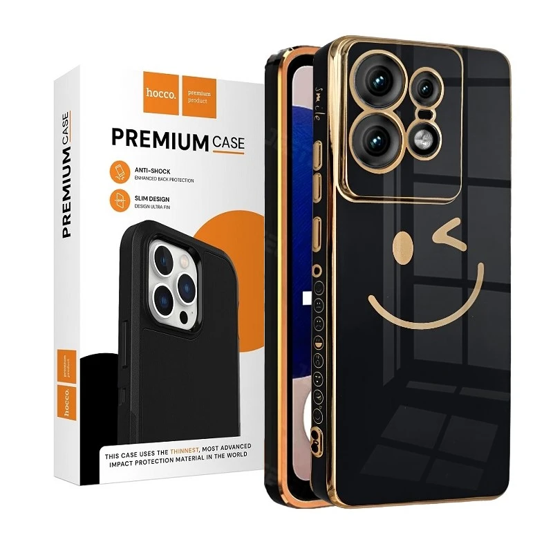 کاور هوکو مدل Smile مناسب برای گوشی موبایل موتورولا Moto Edge 50 Pro