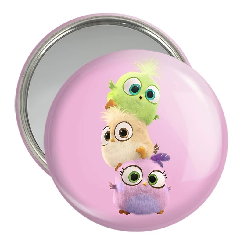 آینه جیبی خندالو مدل پرندگان خشمگین Angry Birds  کد 13857