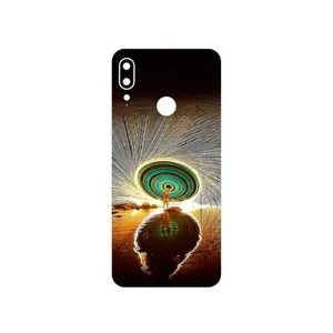 MAHOOT Night Light Fountain Cover Sticker for Motorola Moto E6 Plus