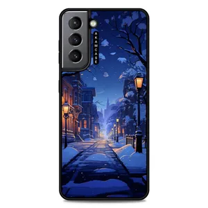 AKAM AMC-WSGS21-WINTER-10 Cover For Samsung Galaxy S21