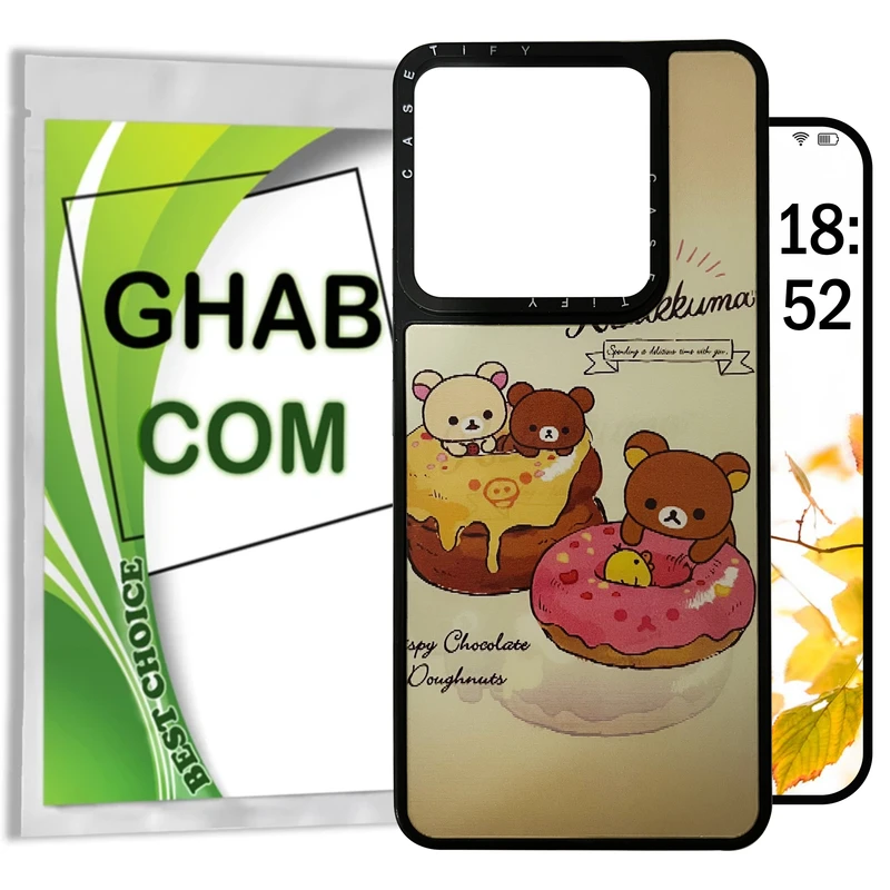 کاور قاب کام طرح سه بعدی مدل 3DCOV مناسب برای گوشی موبایل شیائومی Poco X6