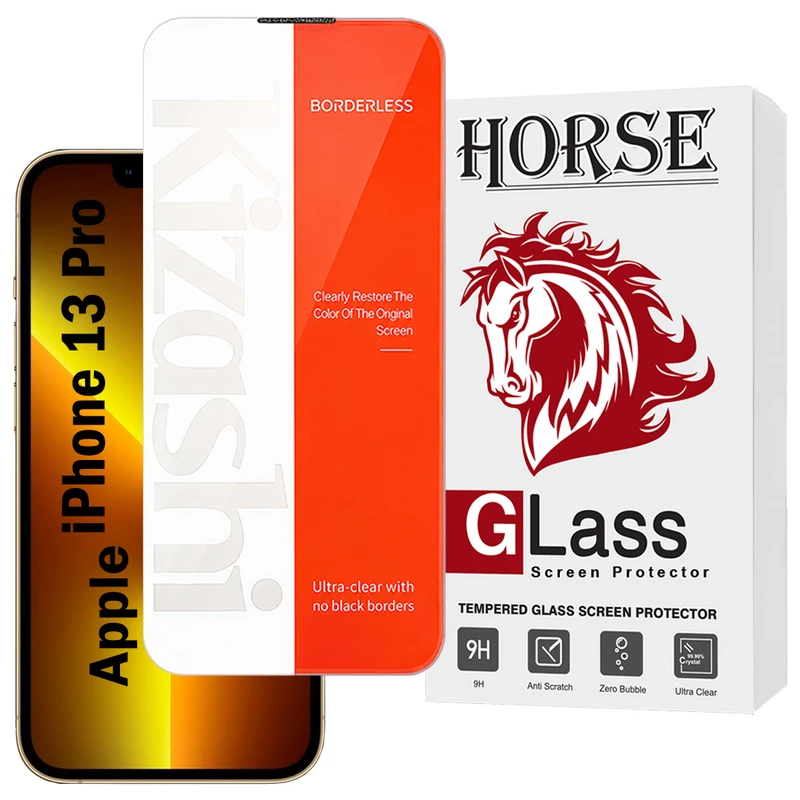 محافظ صفحه نمایش هورس مدل KIZNOSTH مناسب برای گوشی موبایل اپل iPhone 13 Pro 