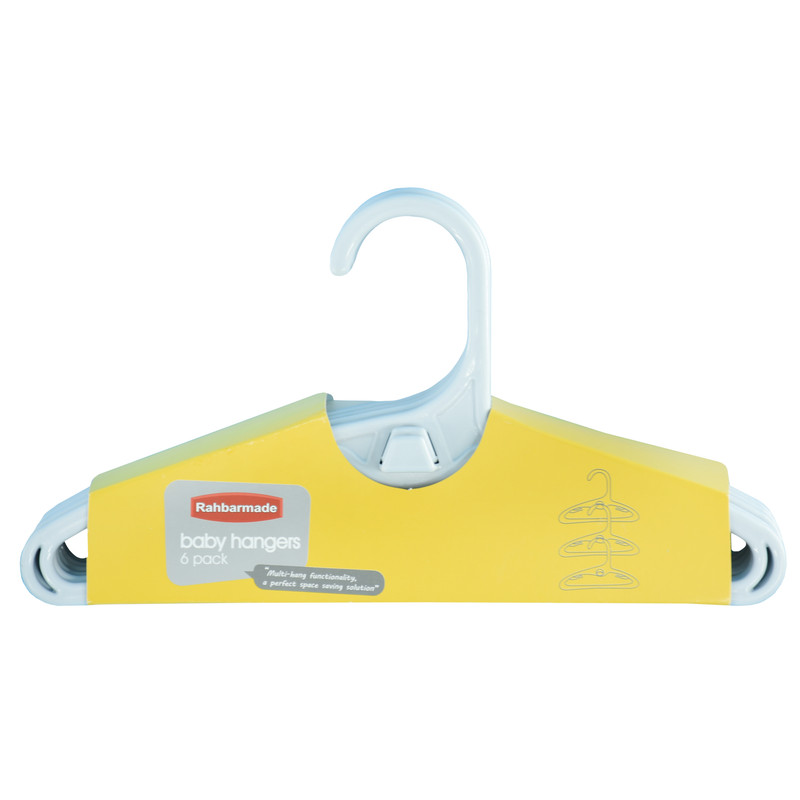 چوب لباسی مدل baby hanger مجموعه 6 عددی