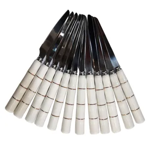 کارد میوه خوری ام.جی.اس طرح خطی کد 112085بسته 12 عددی