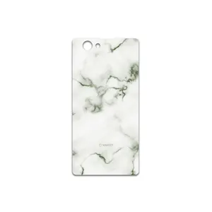 MAHOOT Blanco-Smoke-Marble Cover Sticker for Sony Xperia Z1 Compact
