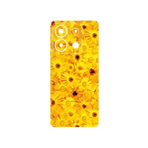 MAHOOT Yellow_Flower Cover Sticker for Xiaomi Redmi Note 13 Pro 5G