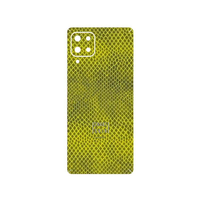 برچسب پوششی ماهوت مدل Yellow Snake Skin مناسب برای گوشی موبایل سامسونگ Galaxy A32 5G