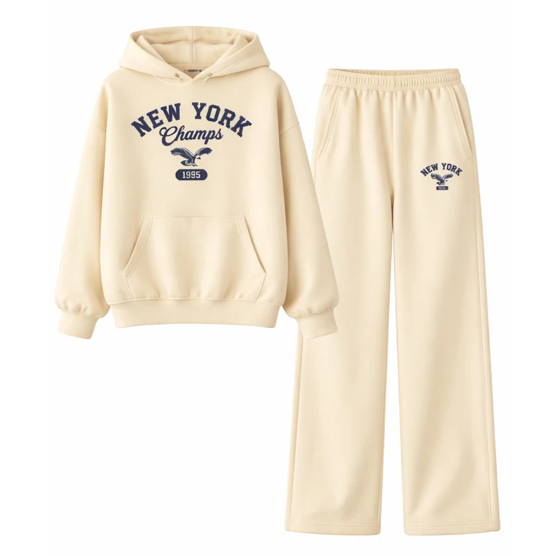 ست هودی و شلوار زنانه مدل g1