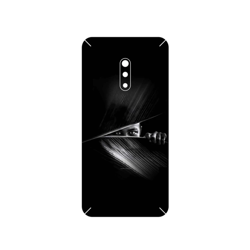 برچسب پوششی ماهوت مدل Black Portrait مناسب برای گوشی موبایل اپو Realme X