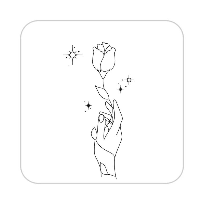 زیر لیوانی کاکتی طرح عاشقانه مدل mp38223