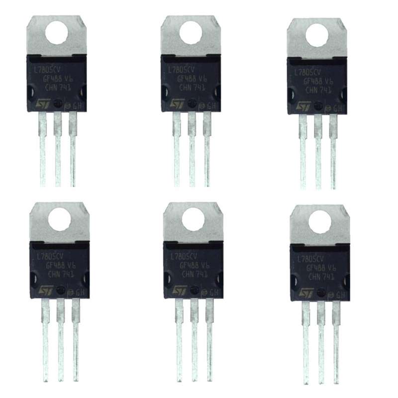 رگولاتور ولتاژ اس تی
مدل 7805 بسته 6 عددی رگولاتور ولتاژ اس تی
مدل 7805 بسته 6 عددی