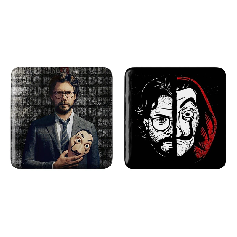 مگنت خندالو مدل پروفسور سریال Money Heist کد 32213232 مجموعه 2 عددی