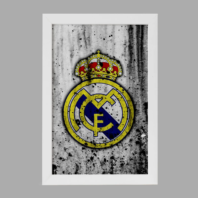 تابلو خندالو مدل باشگاه رئال مادرید کد 26333