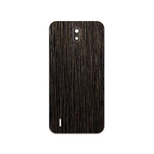MAHOOT Dark-Gold-Stripes-Wood Cover Sticker for Nokia C1