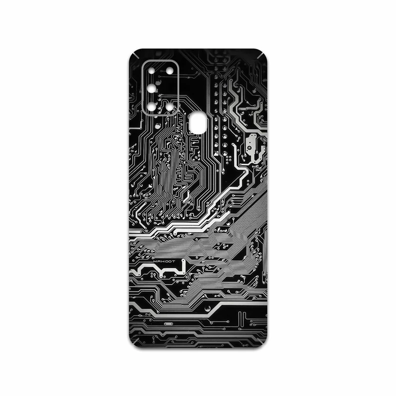 برچسب پوششی ماهوت مدل Black Printed Circuit Board مناسب برای گوشی موبایل سامسونگ Galaxy A21s