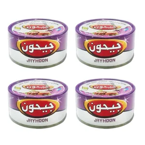 کنسرو ماهی تون در روغن جیحون - 180 گرم بسته 4 عددی