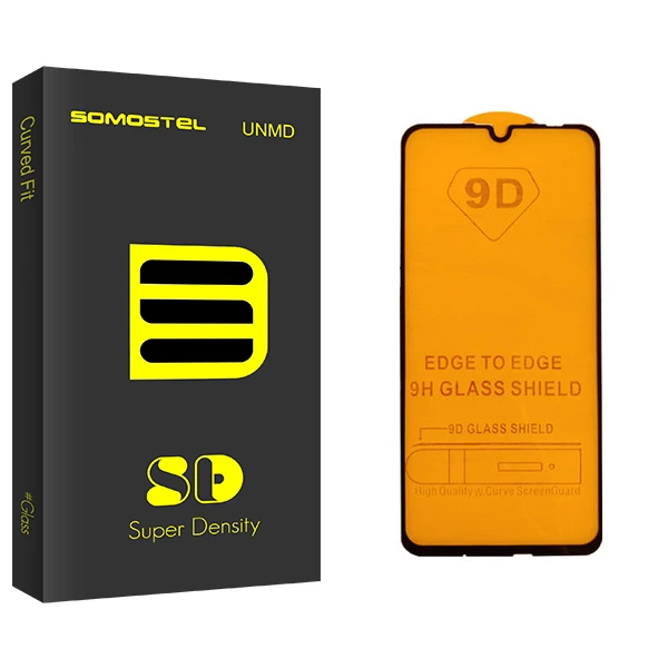 محافظ صفحه نمایش 9D سوماستل مدل SD Glass مناسب برای گوشی موبایل هوآوی p smart 2019