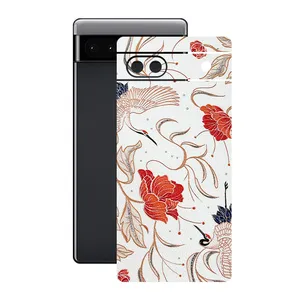 Remax cover sticker Leth model flower design suitable for Google Pixel 6a mobile phone
