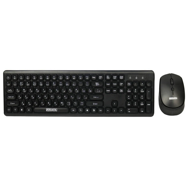 کیبورد و ماوس سادیتا مدل SKM-3401WL