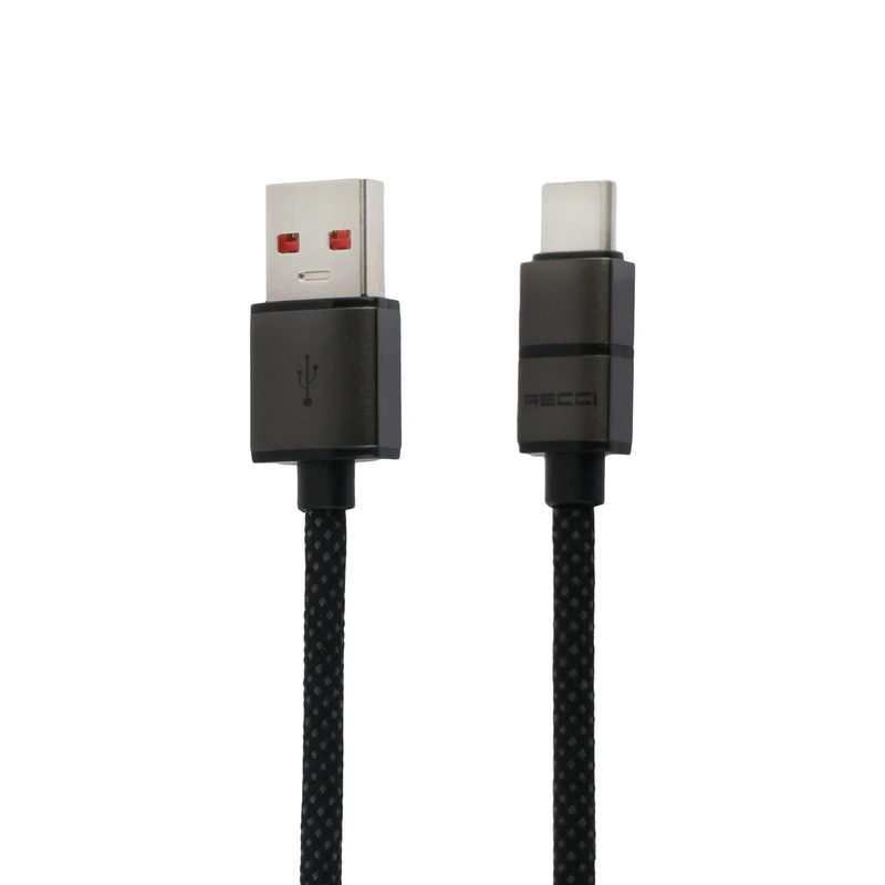 کابل تبدیل USB به USB-C رسی مدل RS12C 100W طول 2 متر