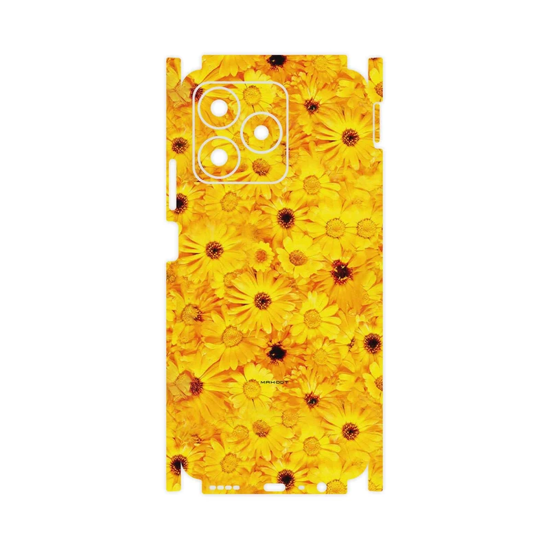 برچسب پوششی ماهوت مدل Yellow_Flower-FullSkin مناسب برای گوشی موبایل ریلمی C53