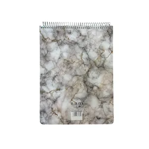 دفتر مشق ۱۰۰ برگ سم مدل سیمی از بالا طرح مرمر