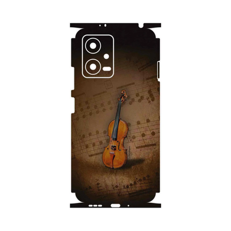 برچسب پوششی ماهوت مدل Violin_Instrument-FullSkin مناسب برای گوشی موبایل شیائومی Poco X5