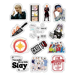 استیکر لپ تاپ توییجین و موییجین طرح Stray kids کد 08 مجموعه 13 عددی