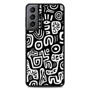 AKAM AMC-WSGS21-DOODLE6 Cover For Samsung Galaxy S21