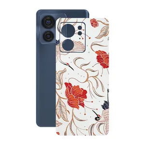 Remax cover sticker Leth model flower design suitable for Motorola Edge 40 mobile phone