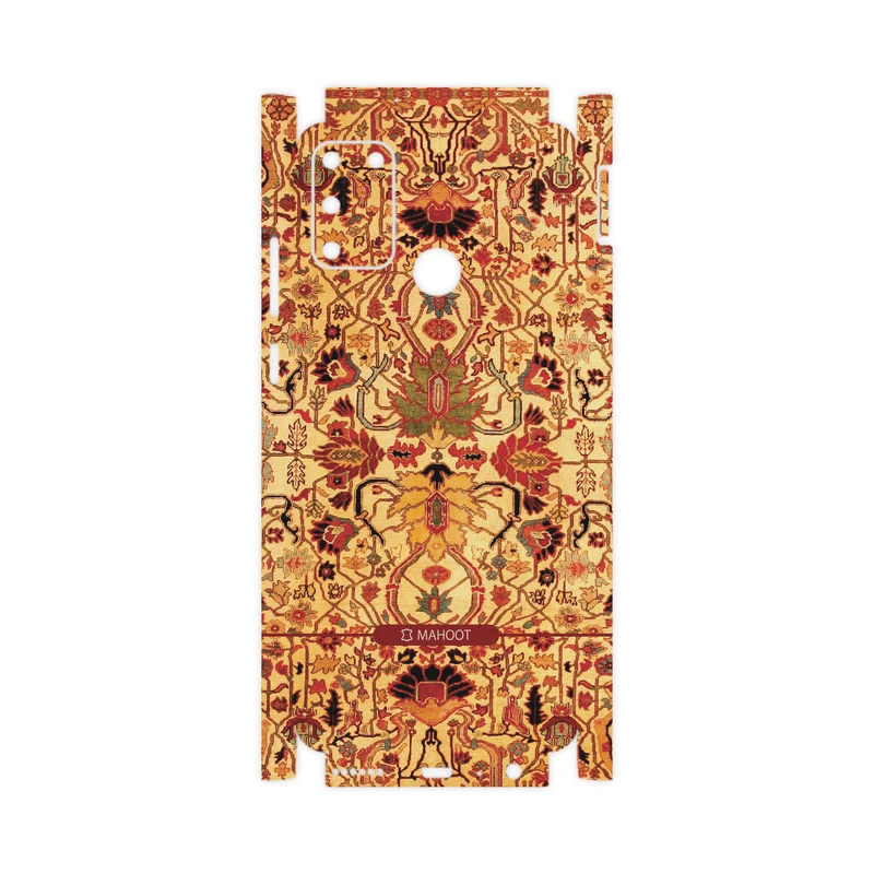 برچسب پوششی ماهوت مدل Persian-Carpet-Yellow-FullSkin مناسب برای گوشی موبایل آنر 9A