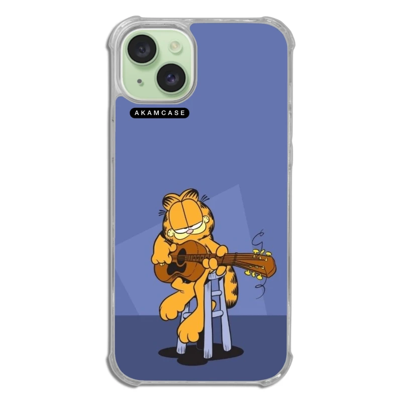 کاور آکام مدل AMC-WTA15PLUS-GARFIELD16 مناسب برای گوشی موبایل اپل iPhone 15 Plus