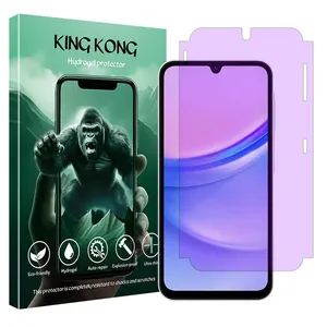 King Kong purple filter screen protector suitable for Samsung Galaxy A15 mobile phone