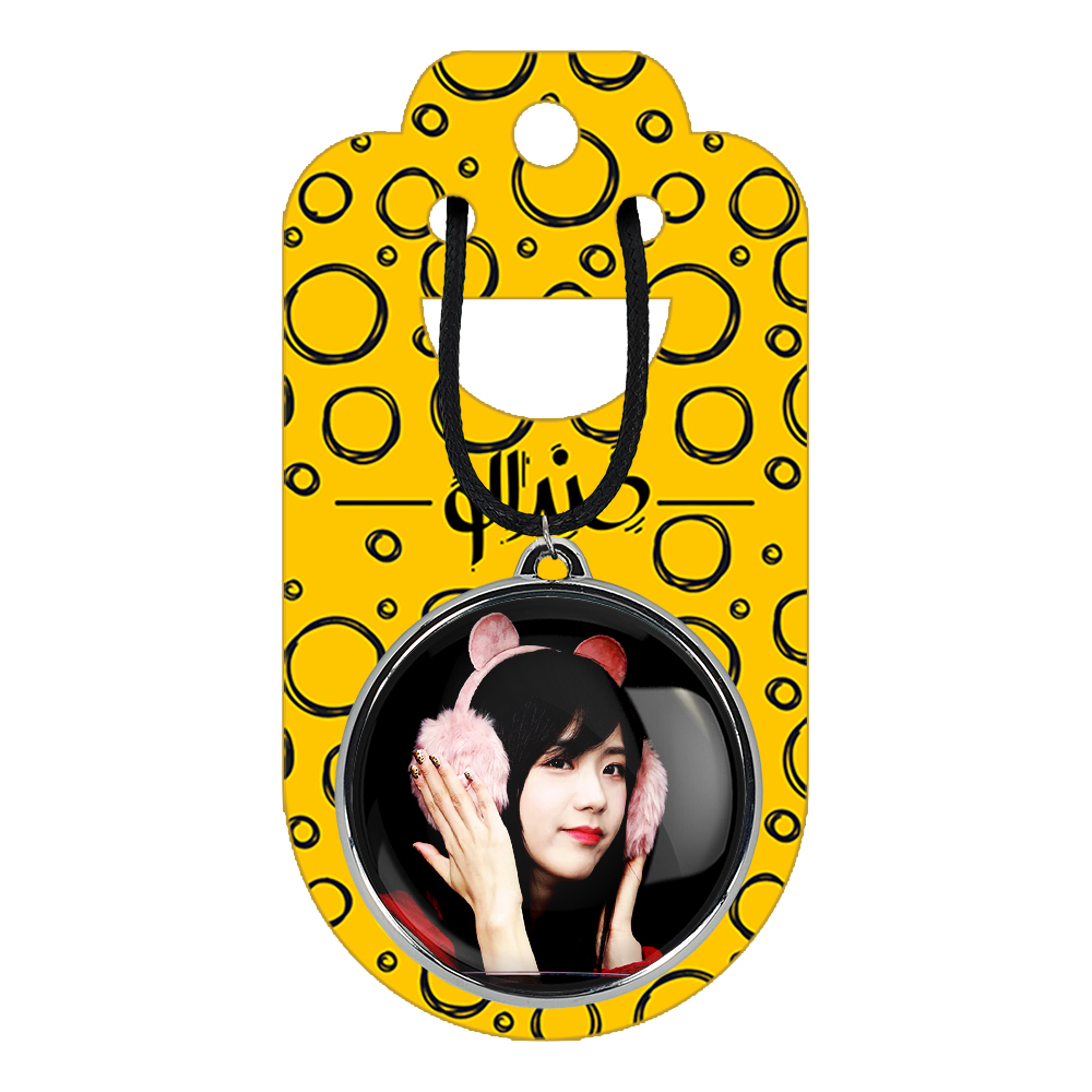 گردنبند خندالو مدل جیسو بلک پینک کد 1422114214