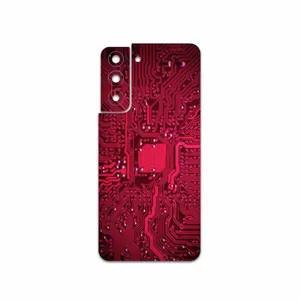MAHOOT Red-Printed-Circuit-Board Cover Sticker for Samsung Galaxy S21 FE 5G