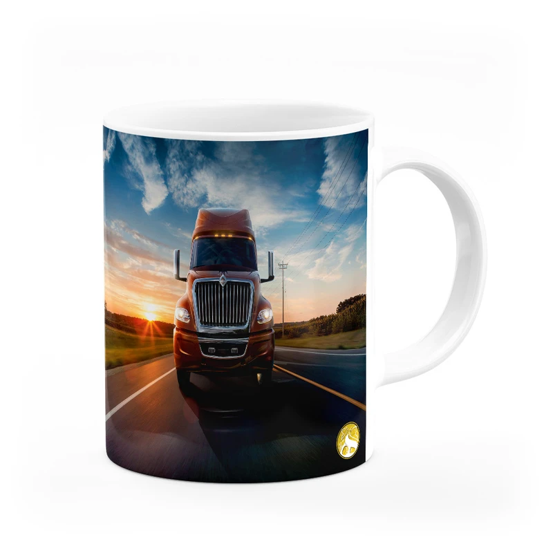 ماگ هومرو طرح کامیون INTERNATIONAL LONSTAR مدل MG9747