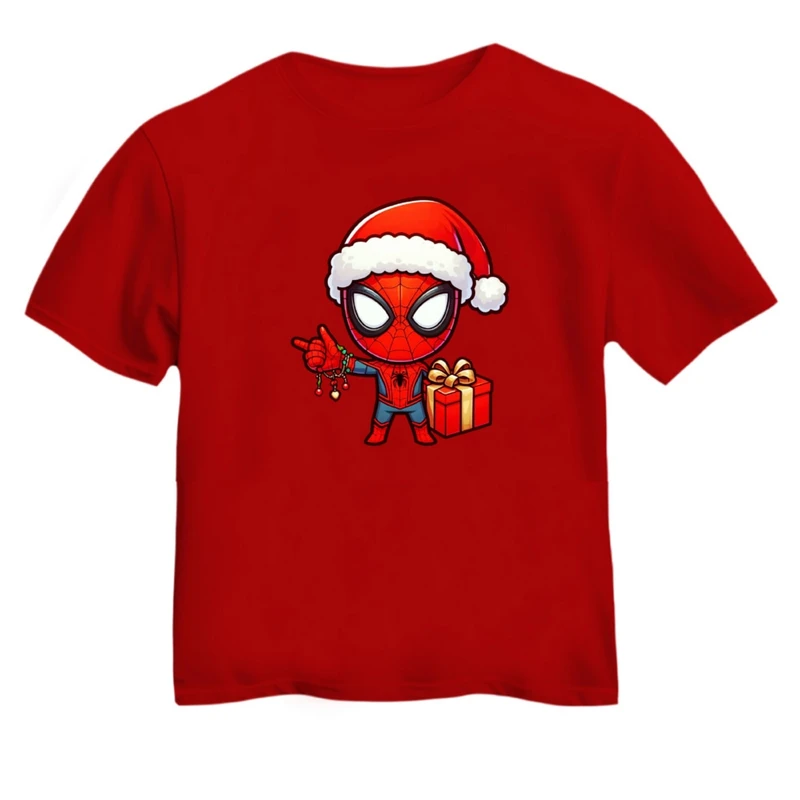 تی شرت آستین کوتاه بچگانه مدل مرد عنکبوتی کد 1