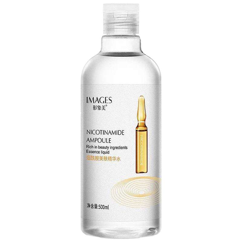 تونر پاک کننده آرایش ایمجز مدل NICOTINAMIDE AMPOULE حجم 500 میلی لیتر تونر پاک کننده آرایش ایمجز مدل NICOTINAMIDE AMPOULE حجم 500 میلی لیتر
