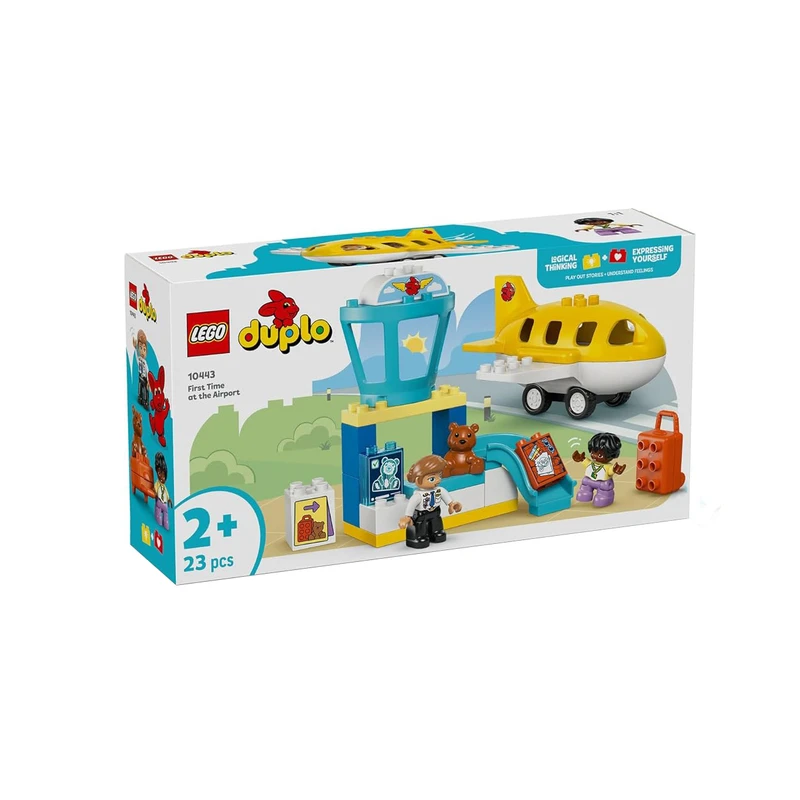 لگو 23 تکه سری Duplo مدل First Time at the Airport کد 10443