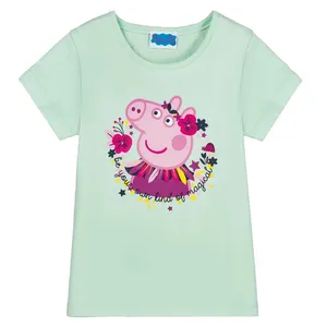 تی شرت آستین کوتاه دخترانه پپا پیگ مدل 8660120