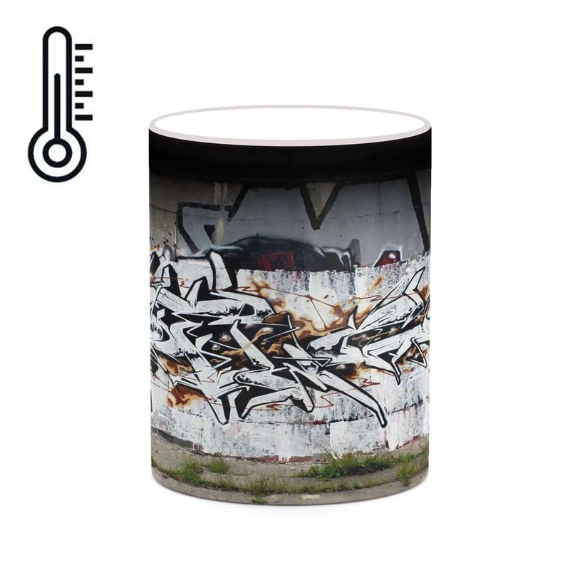 ماگ حرارتی کاکتی مدل Grafiti کد mgh20459