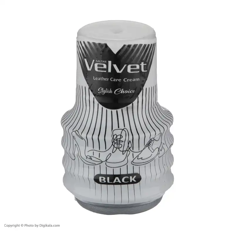 واکس احیا کننده کیف و کفش ولوت سالتن مدل Black