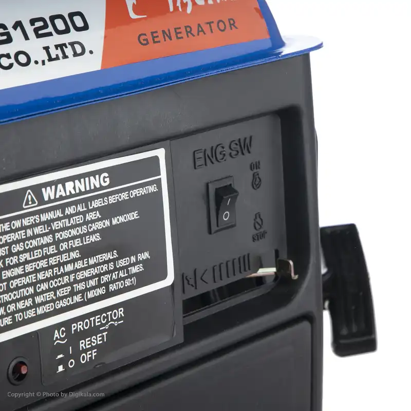 موتور برق بنزینی تایگر مدل TG1200