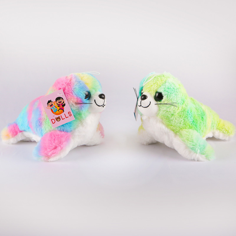 عروسک بی جی دالز مدل شیر دریایی کد BG 11530 طول 20 سانتی متر