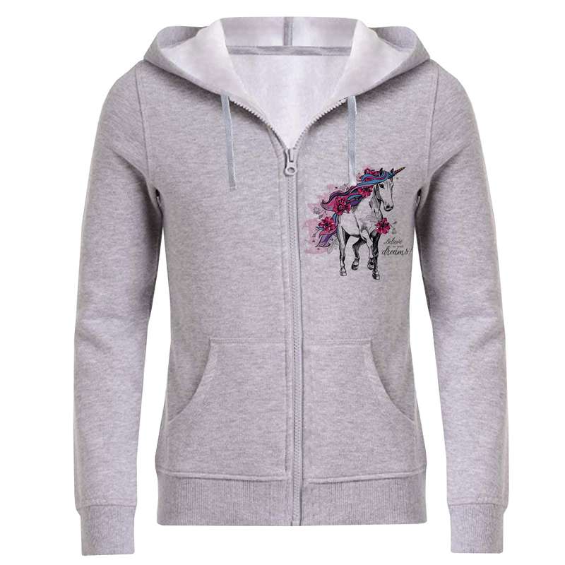 سویشرت زنانه مدل تکشاخ F75