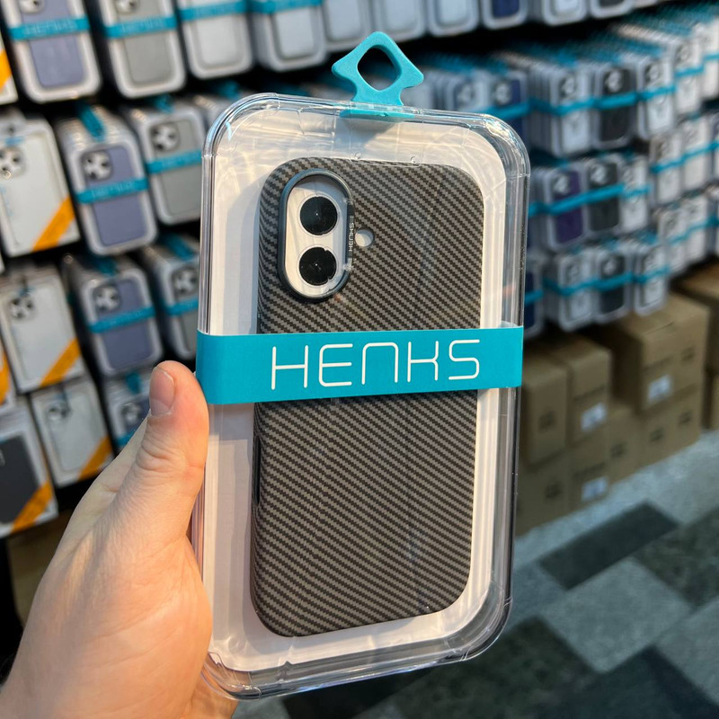 ‎کاور هنکس مدل Kevlar Leather مناسب برای گوشی موبایل اپل iphone 16
