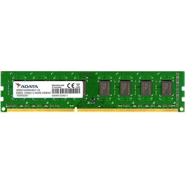 رم دسکتاپ DDR3L تک کاناله 1600 مگاهرتز CL11 ای دیتا مدل Premier ظرفیت 4 گیگابایت