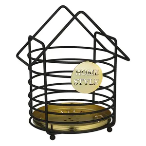 استند کفگیر و ملاقه مدل کلبه ای کد 0716